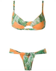 Бикини с принтом, зеленый Amir slama