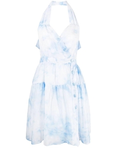 Платье Roudoudou с вырезом халтер, синий Max & moi