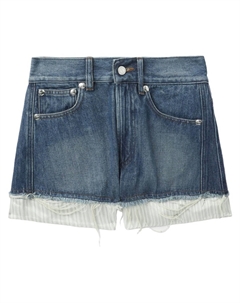 Многослойные джинсовые шорты, синий A.p.c.