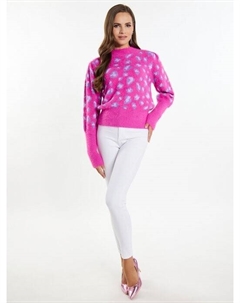 Вязаная кофта, розовый Faina