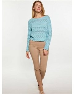 Пуловер, синий Usha