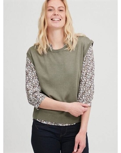 Свитер с короткими рукавами frzubasic, зеленый Fransa