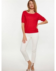 Пуловер, красный Usha