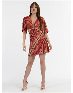 Мини-Платье с вырезами, красный Faina