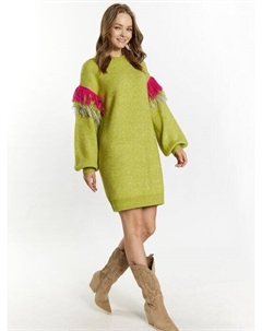 Пуловер, зеленый Izia