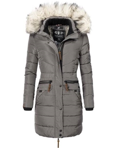Стеганое пальто paula, серый Navahoo