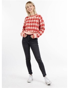 Вязаная кофта, красный Mymo