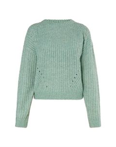 Вязаная кофта, зеленый Usha
