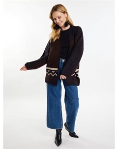 Вязаный кардиган, коричневый Usha