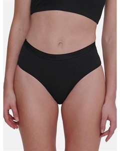 Набор из 6 трусов-миди для повседневного стиля, черный Sloggi