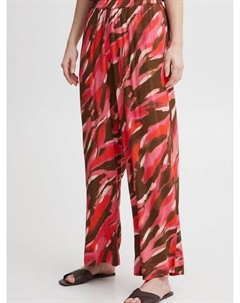 Брюки из ткани фркайя, розовый Fransa