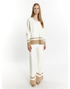 Вязаная кофта, бежевый Dreimaster