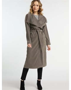 Пальто из купро, серый Dreimaster