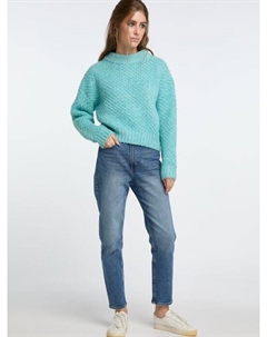 Вязаная кофта, бирюзовый Izia