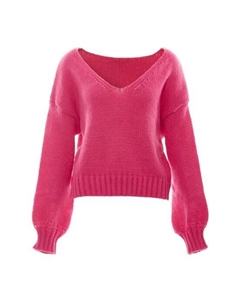 Пуловер, розовый Mymo