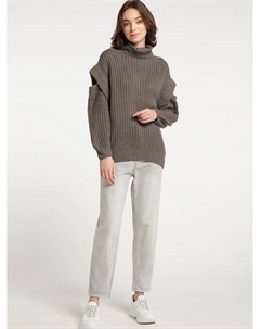 Свитер с высоким воротом, серый Mymo