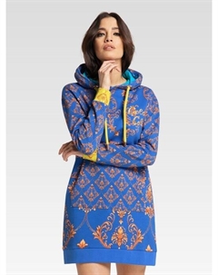 Спортивное платье civetta, синий Carlo colucci