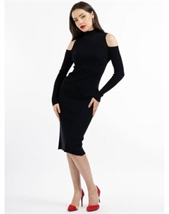 Трикотажное платье, черный Faina