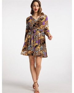 Платье миди, мультиколор Faina