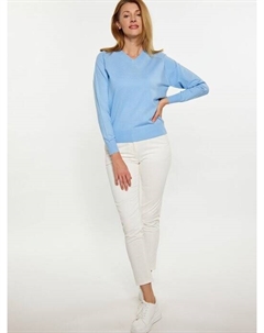 Пуловер, синий Usha