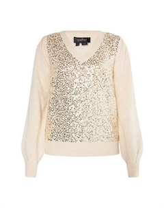 Вязаная кофта, экрю Usha