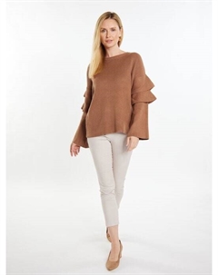 Пуловер, коричневый Usha