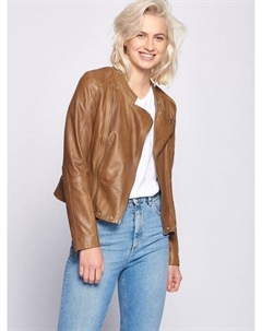 Кожаный пиджак, коричневый Maze