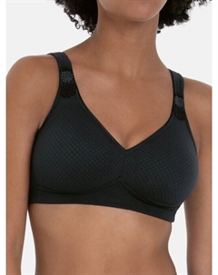 Комфортный бюстгальтер без косточек leni, черный Anita