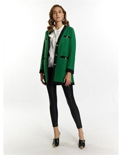 Блейзер из букле, зеленый Faina