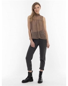 Блузка, коричневый Dreimaster