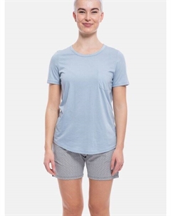 Пижамы из органического хлопка, синий Ammann