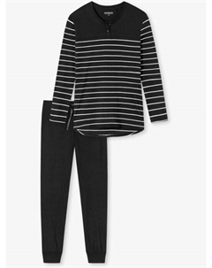 Пижама 95/5, черный Schiesser