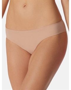 Трусики rio, набор из 3 невидимых мягких трусов., коричневый Schiesser