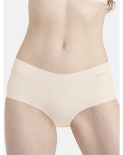 Набор коротких трусов из 4 нулевых модальных трусов., бежевый Sloggi