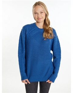 Вязаная кофта, синий Mymo