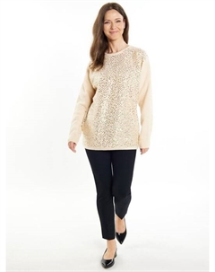 Вязаная кофта, экрю Usha