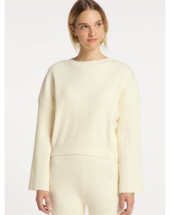 Вязаная кофта, белый Dreimaster