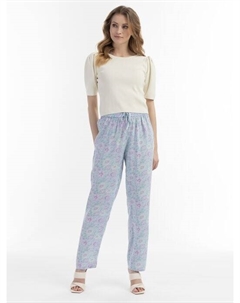 Тканевые брюки, бирюзовый Usha