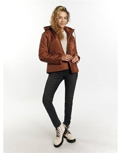 Легкая утепленная куртка, коричневый Mymo