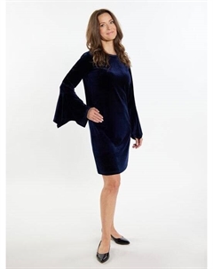 Бархатное мини-платье, синий Usha