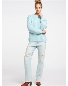 Вязаная кофта, синий Izia