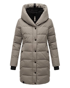 Стеганое пальто с прической, серый Navahoo