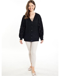 Вязаный кардиган, черный Usha