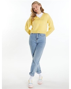 Вязаный кардиган, желтый Mymo