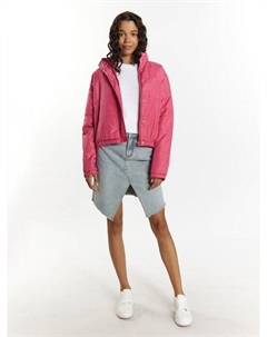 Легкая утепленная куртка-блузон, розовый Mymo