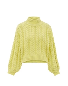 Пуловер, зеленый Mymo