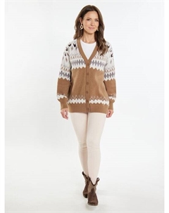 Вязаный кардиган, бежевый Usha