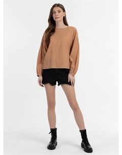 Блузка, коричневый Dreimaster