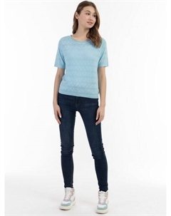 Вязаная кофта, синий Mymo