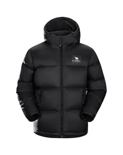 Пуховик унисекс, Молния синий Camel